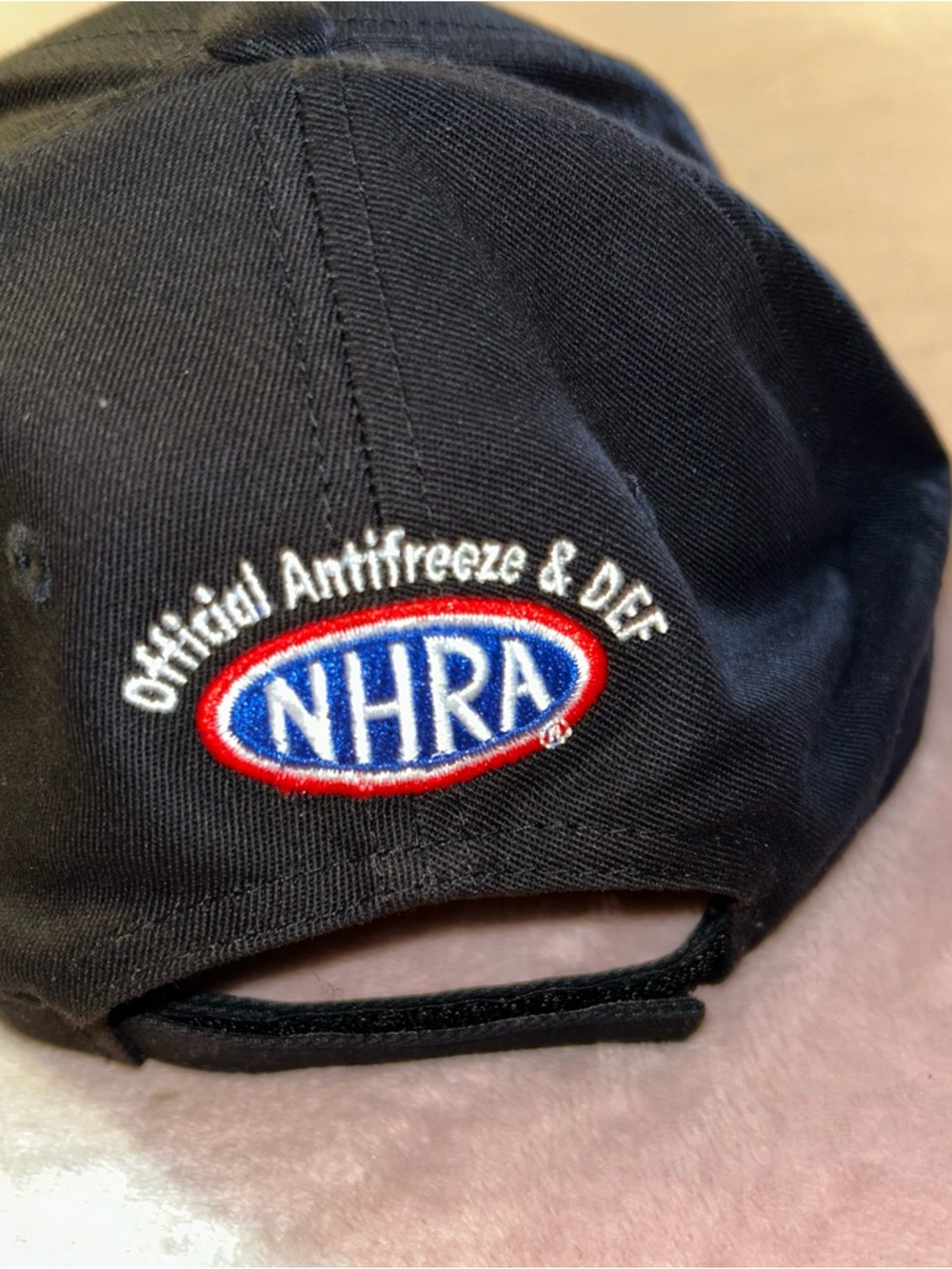 NHRA John Force Racing Peak Performance black hat OSFA - Picture 3 of 7